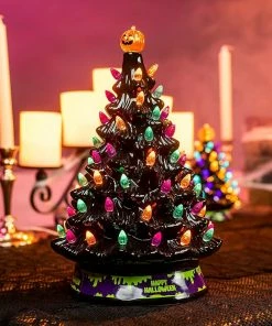Joiedomi 15’’ Halloween Pre-Lit Ceramic Tabletop Tree All Holiday Decor 12 Joiedomi 15’’ Halloween Pre-Lit Ceramic Tabletop Tree All Holiday Decor