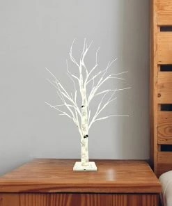 Joiedomi 24¡± LED Birch Tree With 24 Warm White Lights All Holiday Decor