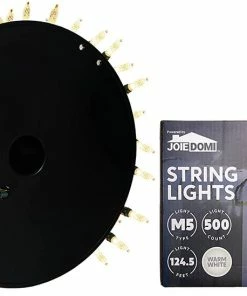 Joiedomi 2x250 LED Christmas String Lights Warm White With Reel