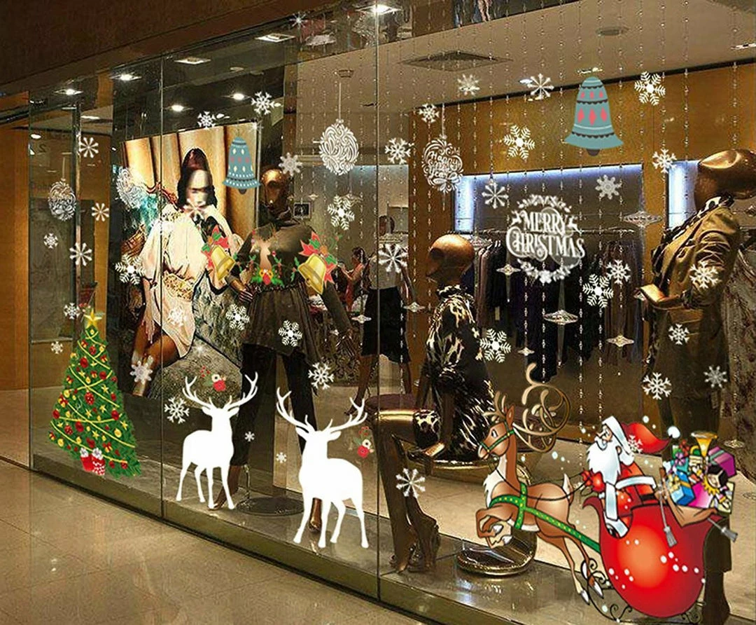 Joiedomi Colorful Holiday Wall Decals 4 Joiedomi Colorful Holiday Wall Decals