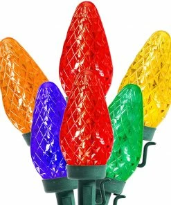 Joiedomi 50 Count Christmas Multicolor LED String Lights