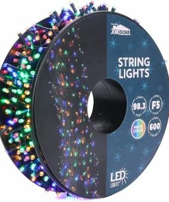 Joiedomi 600 LED Christmas String Lights Multicolor