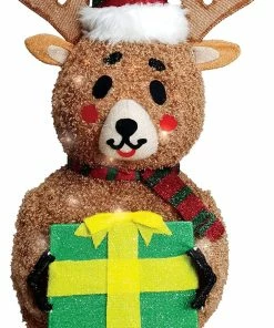 Joiedomi 3 FT Collapsible Reindeer LED Yard Light