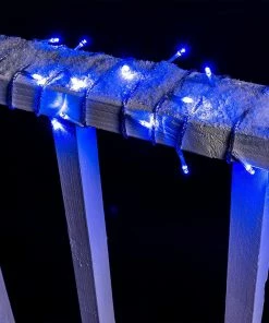 Joiedomi All Holiday Decor 42.9 FT Blue String Lights