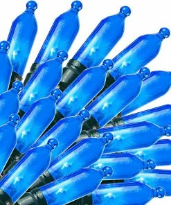 Joiedomi 100-Count Battery Operated Blue LED String Lights