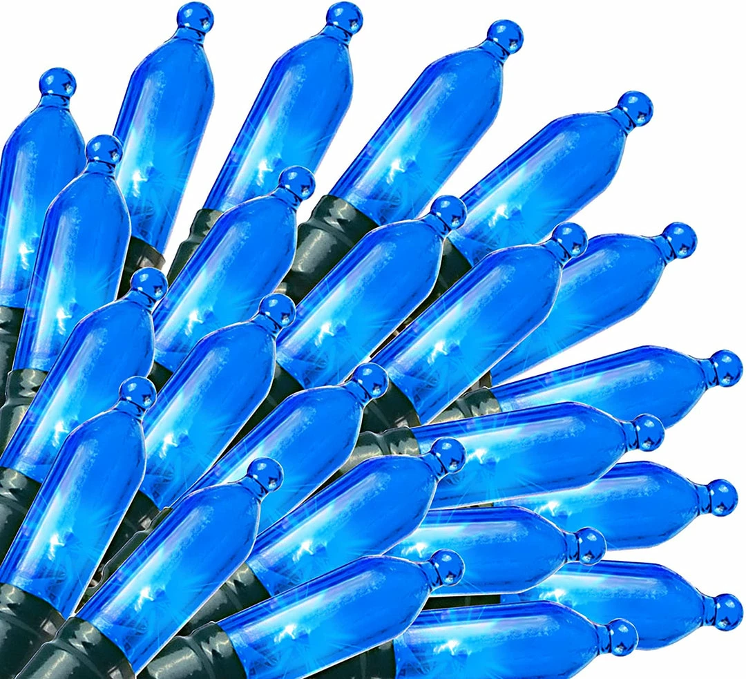 Joiedomi 100-Count Battery Operated Blue LED String Lights 1 Joiedomi 100-Count Battery Operated Blue LED String Lights