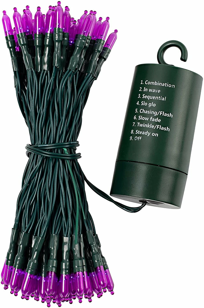 Joiedomi All Holiday Decor 200-Count Purple LED String Lights 4 Joiedomi All Holiday Decor 200-Count Purple LED String Lights