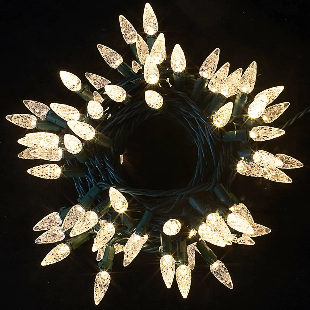 Joiedomi 2 X 70 LED C6 Christmas String Lights 1 Joiedomi 2 X 70 LED C6 Christmas String Lights