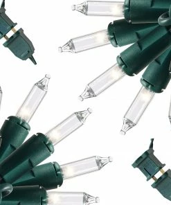 Joiedomi 52.5 FT 200 Count Christmas Clear Green Wire