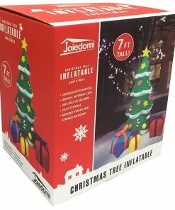 Joiedomi Inflatables Large Christmas Tree With Presents Inflatable (7 Ft) 9 Joiedomi Inflatables Large Christmas Tree With Presents Inflatable (7 Ft)