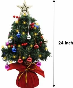 Joiedomi All Holiday Decor 24¡± Prelit Tabletop Christmas Tree 11 Joiedomi All Holiday Decor 24¡± Prelit Tabletop Christmas Tree