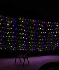 Joiedomi 200 LED Christmas Net Lights, Multicolor 7 Joiedomi 200 LED Christmas Net Lights, Multicolor