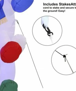 Joiedomi Large Snowman Inflatable (6 Ft) 9 Joiedomi Large Snowman Inflatable (6 Ft)