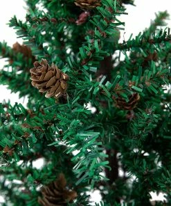 Joiedomi Mini Christmas Tree With Pine Cones