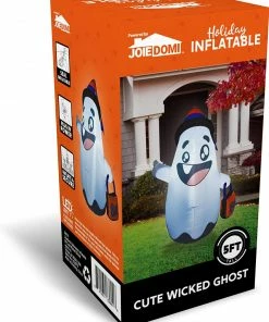 Joiedomi 5 FT Halloween Inflatable Cute Wicked Ghost