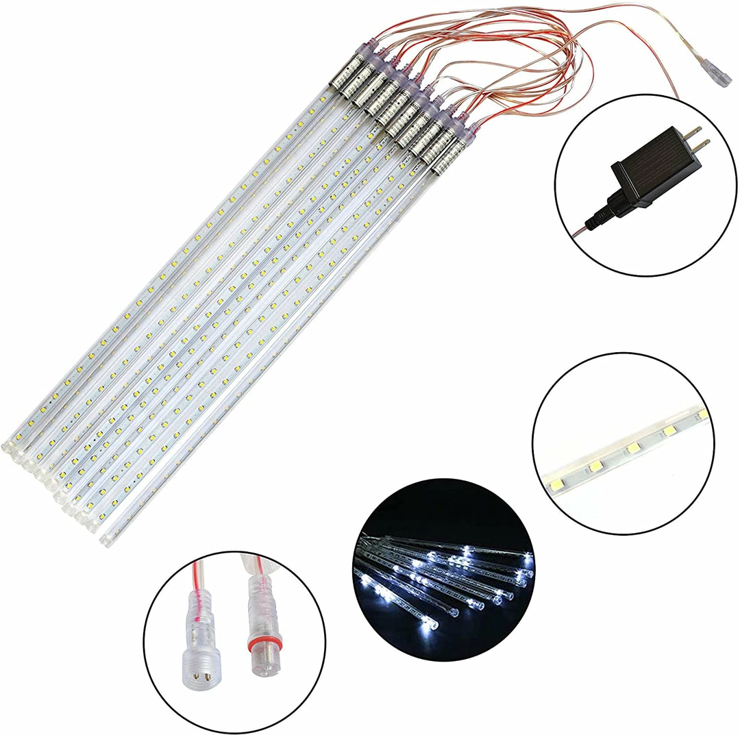 Joiedomi 540 LEDs Christmas Lights Meteor Shower Lights, Blue 5 Joiedomi 540 LEDs Christmas Lights Meteor Shower Lights, Blue