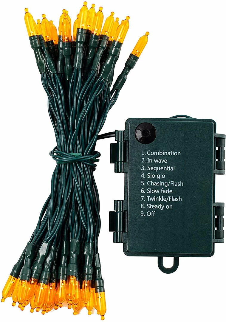 Joiedomi 17.3 FT Battery Operated Orange String Lights All Holiday Decor 3 Joiedomi 17.3 FT Battery Operated Orange String Lights All Holiday Decor