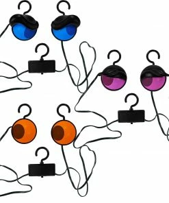 Joiedomi Halloween Flashing Peeping Eyes Lights Animated (3 Pack) All Holiday Decor