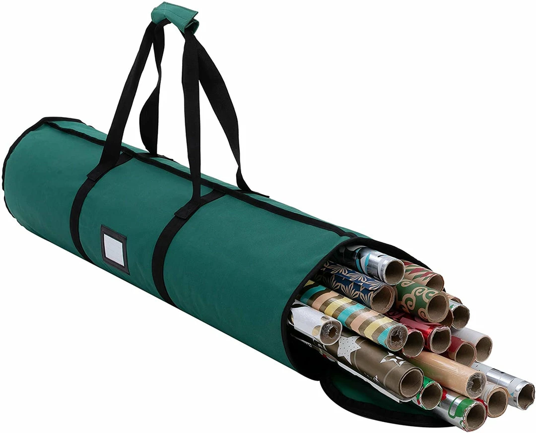 Joiedomi Organizer & Storage Christmas Wrapping Paper And Ribbon Storage Bag 2 Joiedomi Organizer & Storage Christmas Wrapping Paper And Ribbon Storage Bag