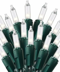 Joiedomi All Holiday Decor 600 Count Clear Green Wire Christmas Light