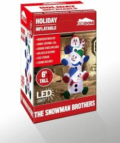 Joiedomi Large Snowman Inflatable (6 Ft) 13 Joiedomi Large Snowman Inflatable (6 Ft)