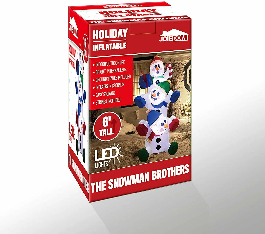 Joiedomi Large Snowman Inflatable (6 Ft) 7 Joiedomi Large Snowman Inflatable (6 Ft)