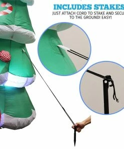 Joiedomi Inflatables Large Christmas Tree With Presents Inflatable (7 Ft) 7 Joiedomi Inflatables Large Christmas Tree With Presents Inflatable (7 Ft)