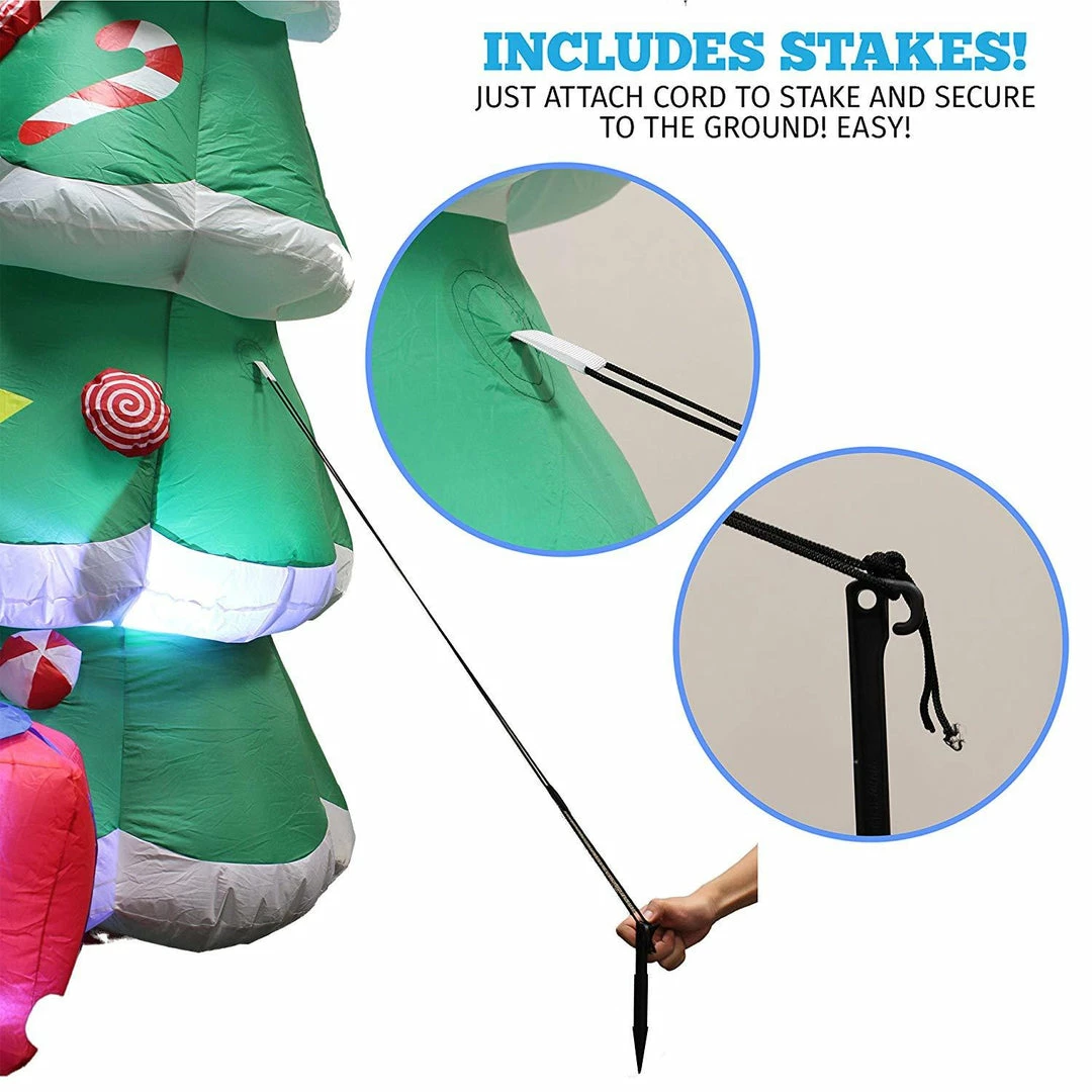 Joiedomi Inflatables Large Christmas Tree With Presents Inflatable (7 Ft) 3 Joiedomi Inflatables Large Christmas Tree With Presents Inflatable (7 Ft)