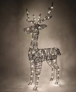 Joiedomi 3ft LED Yard Lights - Rattan Buck