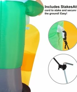 Joiedomi All Holiday Decor 6 FT Long Three Gnomes With Two Gifts 12 Joiedomi All Holiday Decor 6 FT Long Three Gnomes With Two Gifts