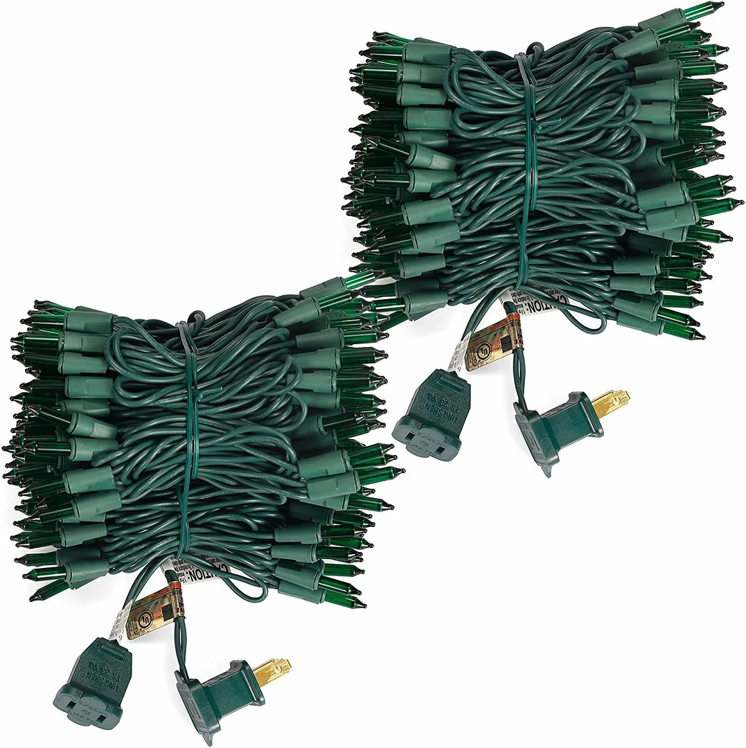 Joiedomi 2 Set Of 150 Count Green String Light 3 Joiedomi 2 Set Of 150 Count Green String Light