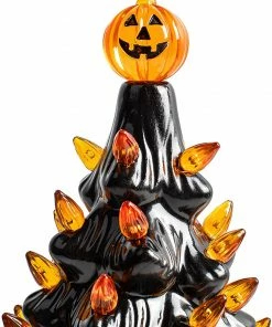 Joiedomi 9¡¯¡¯ Halloween Pre-Lit Ceramic Tabletop Tree