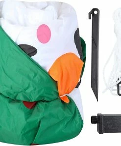 Joiedomi 6 FT Long Inflatable Three Sitting Snowmans 13 Joiedomi 6 FT Long Inflatable Three Sitting Snowmans