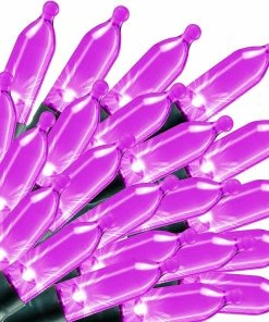 Joiedomi All Holiday Decor 100-Count Purple LED String Lights
