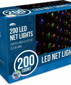 Joiedomi 200 LED Christmas Net Lights, Multicolor 9 Joiedomi 200 LED Christmas Net Lights, Multicolor