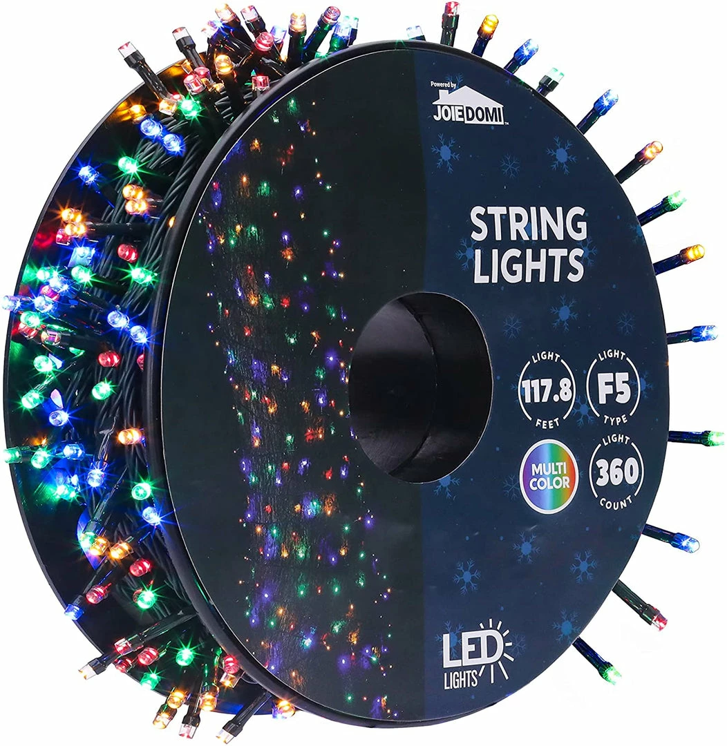 Joiedomi 360 LED Christmas String Lights (Multicolor) All Holiday Decor 1 Joiedomi 360 LED Christmas String Lights (Multicolor) All Holiday Decor