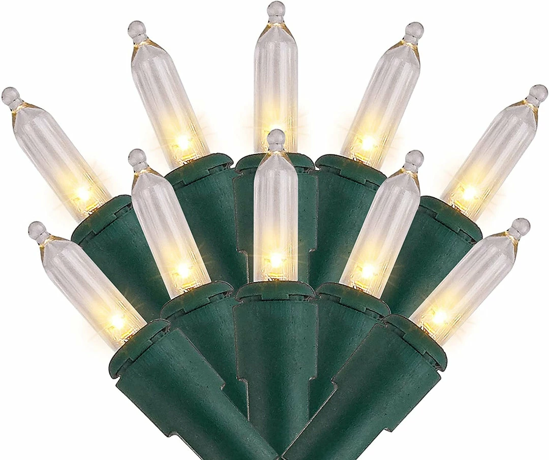 Joiedomi 131.25 FT 500 Count Christmas Clear Green Wire String Lights 8 Joiedomi 131.25 FT 500 Count Christmas Clear Green Wire String Lights