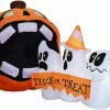 Joiedomi 6ft Halloween Trick Or Treat - Pumpkin Eat Ghosts