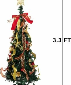 Joiedomi All Holiday Decor Prelit Pull Up Xmas Tree With Accessories, 3.3 Ft 9 Joiedomi All Holiday Decor Prelit Pull Up Xmas Tree With Accessories, 3.3 Ft