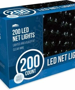 Joiedomi 200 LED Net Lights, Pure White 9 Joiedomi 200 LED Net Lights, Pure White
