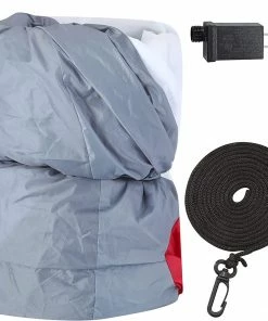 Joiedomi 6 FT Tall Inflatable Christmas Welcome Sign With A Penguin And Snowman