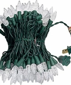 Joiedomi 50.5 FT 150 Counts C6 Warm White Christmas String Lights