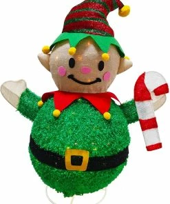 Joiedomi 3 FT Collapsible Elf LED Yard Light All Holiday Decor