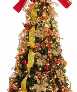 Joiedomi All Holiday Decor 6Ft Pull-Up Christmas Tree With Accessories