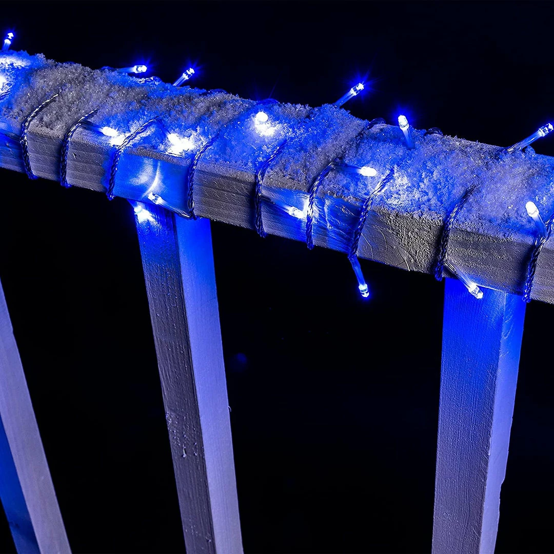 Joiedomi All Holiday Decor 75.7 FT Blue String Lights 2 Joiedomi All Holiday Decor 75.7 FT Blue String Lights