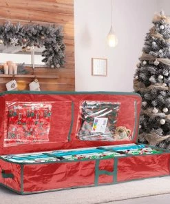 Joiedomi Organizer & Storage 40” Gift Wrap Organizer (Red) 11 Joiedomi Organizer & Storage 40” Gift Wrap Organizer (Red)