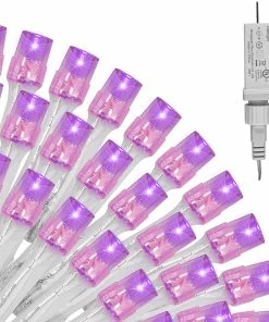 Joiedomi All Holiday Decor 75.7 FT Purple LED String Lights