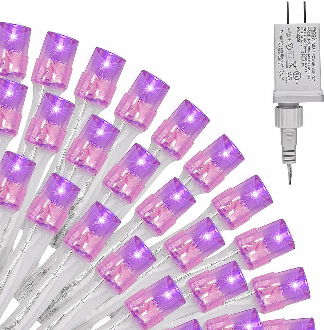 Joiedomi All Holiday Decor 75.7 FT Purple LED String Lights 2 Joiedomi All Holiday Decor 75.7 FT Purple LED String Lights