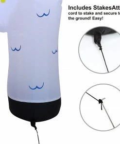 Joiedomi Large Christmas Llama Inflatable (6 Ft) Inflatables 8 Joiedomi Large Christmas Llama Inflatable (6 Ft) Inflatables