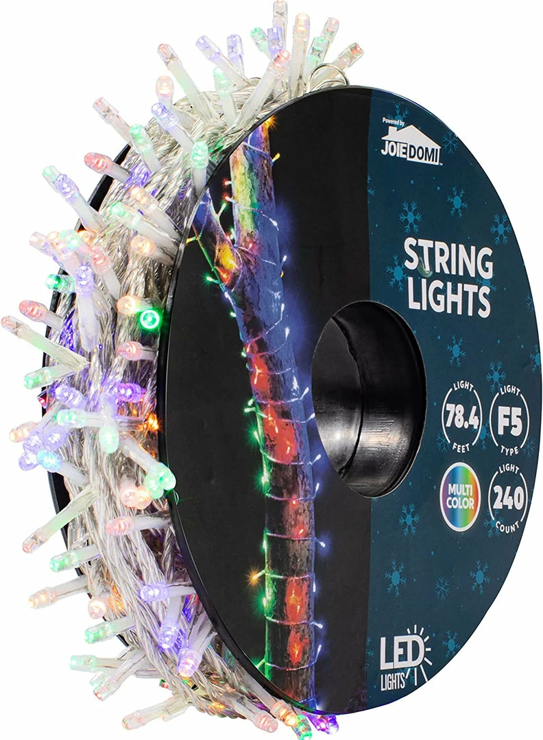 Joiedomi All Holiday Decor 240 LED Christmas String Lights (Multicolor) 1 Joiedomi All Holiday Decor 240 LED Christmas String Lights (Multicolor)